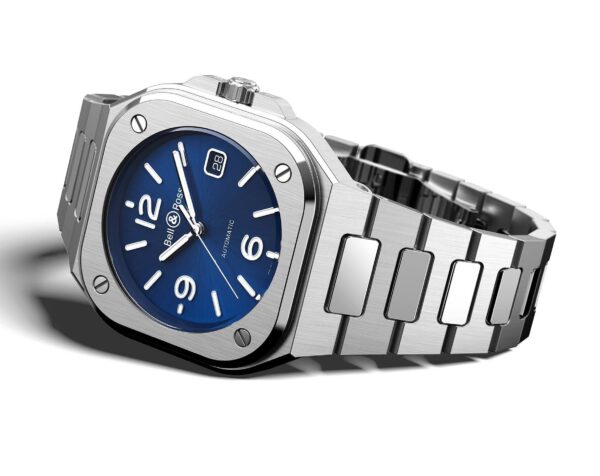 BELL & ROSS BR05 BLUE DIAL 40MM STEEL STRAP - Image 8