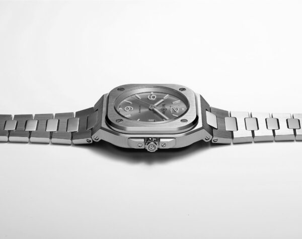 BELL & ROSS BR05 GREY DIAL 40MM STEEL STRAP - Image 5