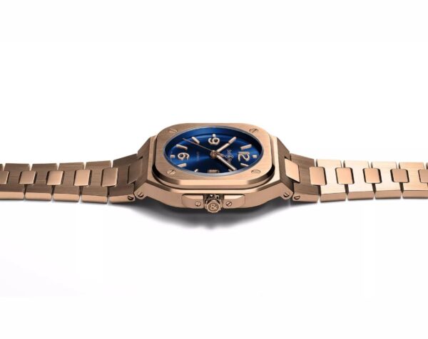 BELL & ROSS BLUE GOLD 40MM ROSE GOLD STRAP - Image 5