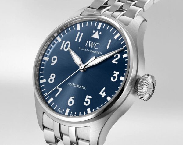 IWC BIG PILOT'S WATCH 43 BLUE DIAL STAINLESS STEEL - Image 11