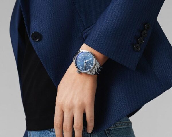 IWC BIG PILOT'S WATCH 43 BLUE DIAL STAINLESS STEEL - Image 4