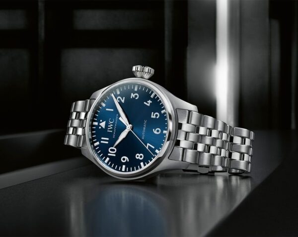 IWC BIG PILOT'S WATCH 43 BLUE DIAL STAINLESS STEEL - Image 3