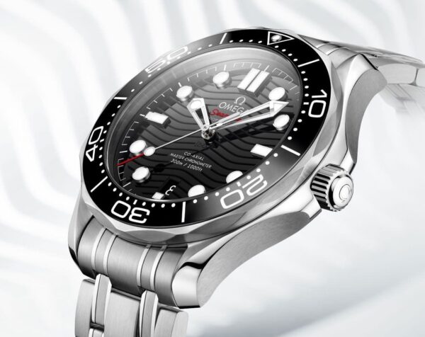 OMEGA DIVER 300M CO-AXIAL MASTER CHRONOMETER 42MM BLACK DIAL STEEL - Image 2