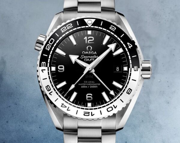 OMEGA PLANET OCEAN 600M CO-AXIAL MASTER CHRONOMETER GMT 43.5 MM BLACK DIAL STAINLESS STEEL - Image 2