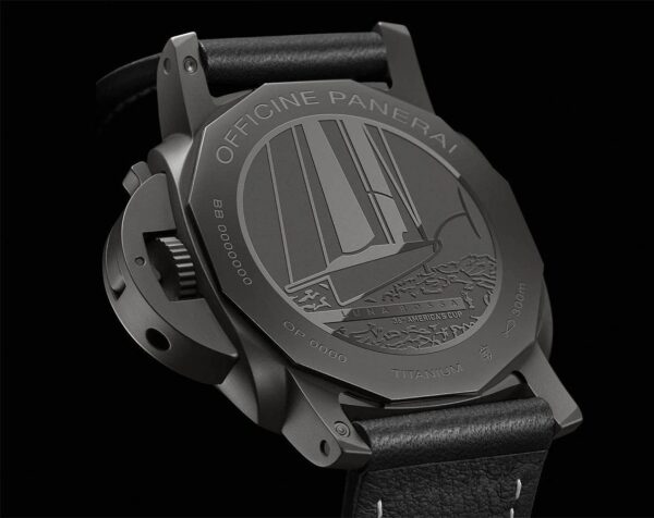 PANERAI
Luminor Luna Rossa GMT - 44mm
Black Rough Dial Black Leather Strap - Image 6