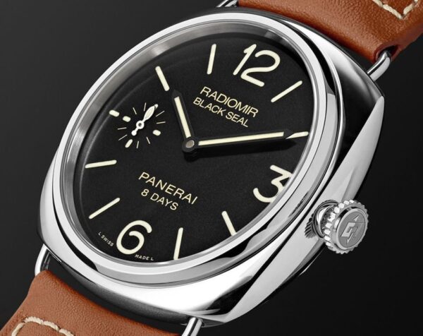 PANERAI
Radiomir Black Seal 8 Days - 45mm
Black Steel Dial & Brown Strap - Image 8