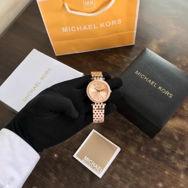 Michael Kors MK3192 Rose Gold Analog Stainless Steel Women's Watch - Image 11