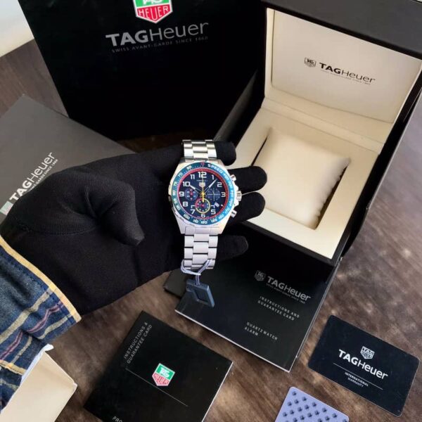 Tag Heuer Formula 1 X Red Bull Stainless Steel Blue Edition Japanese Quality Master Quality Men’s Watch - Image 7