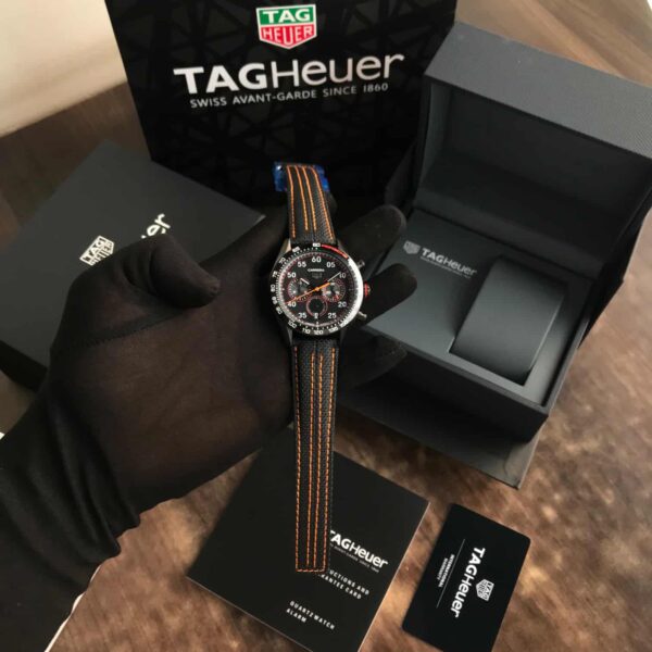 TAG Heuer Carrera X Porsche Orange Racing Premium Men’s Watch - Image 11