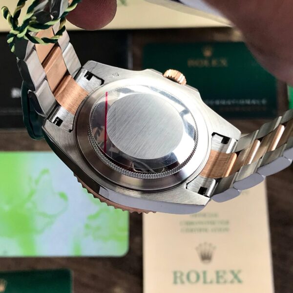 Rolex Date Just 41 Dimond Numbers Automatic Two Tone Mens Watch - Image 5