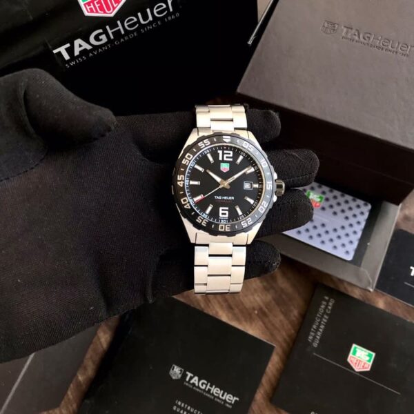 Tag Heuer Formula 1 Stainless Steel Black Dial Japanese Quartz Master Quality Men’s Watch - Image 7