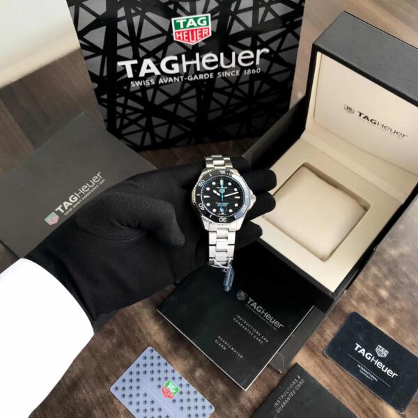 TAG Heuer Aquaracer Professional 300 Date Black Dial Automatic Men’s Watch - Image 14