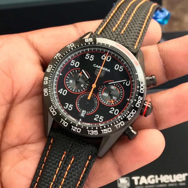 TAG Heuer Carrera X Porsche Orange Racing Premium Men’s Watch - Image 5