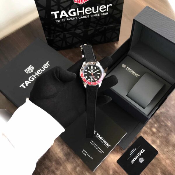 Tag Heuer Aquaracer GMT Japanese Automatic Machinery Men’s Watch - Image 7