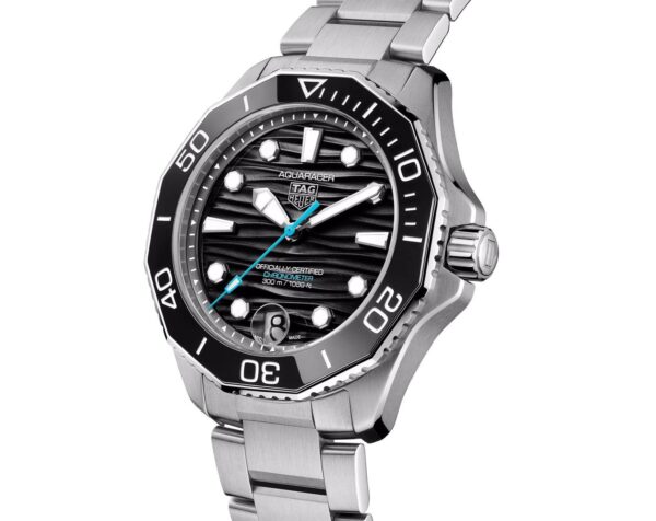 TAG Heuer Aquaracer Professional 300 Date Black Dial Automatic Men’s Watch - Image 5