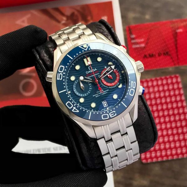 Omega Seamster Americas Cup Edition Japanese Mens Watch - Image 4