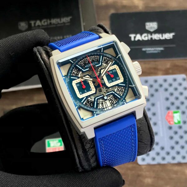 Tag Heuer Monaco Chronographs Japanese Quality Mens Watch - Image 5