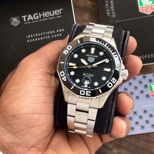 TAG Heuer Carerra AQUARACER Black Dial Special Edition Re-Imagines Automatic Mens Watch