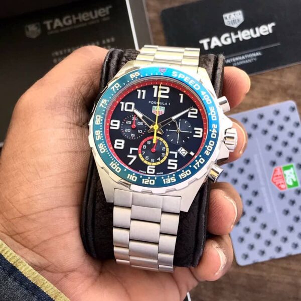 Tag Heuer Formula 1 X Red Bull Stainless Steel Blue Edition Japanese Quality Master Quality Men’s Watch