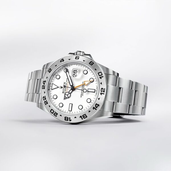 Rolex Explorer || Premiums Automatic Stainless Steel White Dial Mens Watch - Image 4