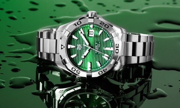 TAG HEUER Men's Aquaracer Calibre 5 43mm Green Dial Watch Japanese Automatic Master Quality Men’s Watch - Image 3