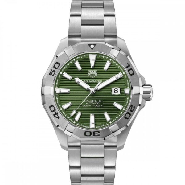 TAG HEUER Men's Aquaracer Calibre 5 43mm Green Dial Watch Japanese Automatic Master Quality Men’s Watch - Image 2