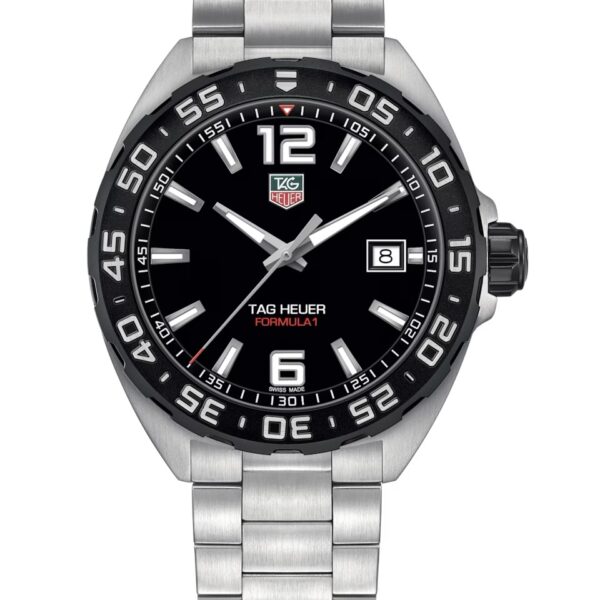 Tag Heuer Formula 1 Stainless Steel Black Dial Japanese Quartz Master Quality Men’s Watch - Image 4